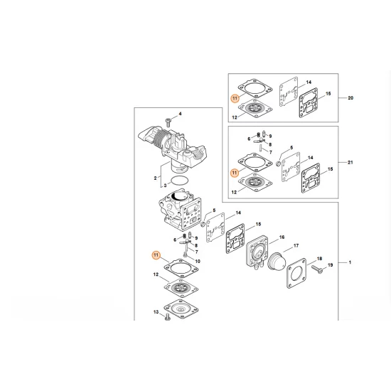 STIHL  Uszczelka 4149 129 0904